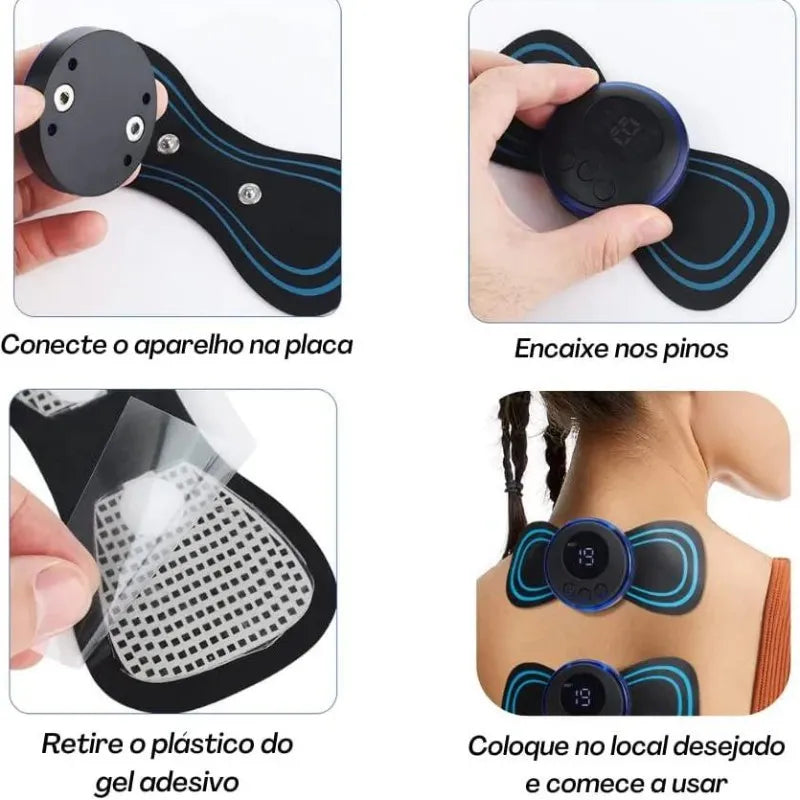 massageador elétrico, massageador eletrico, massagem, massagem relaxante, massageador cervical