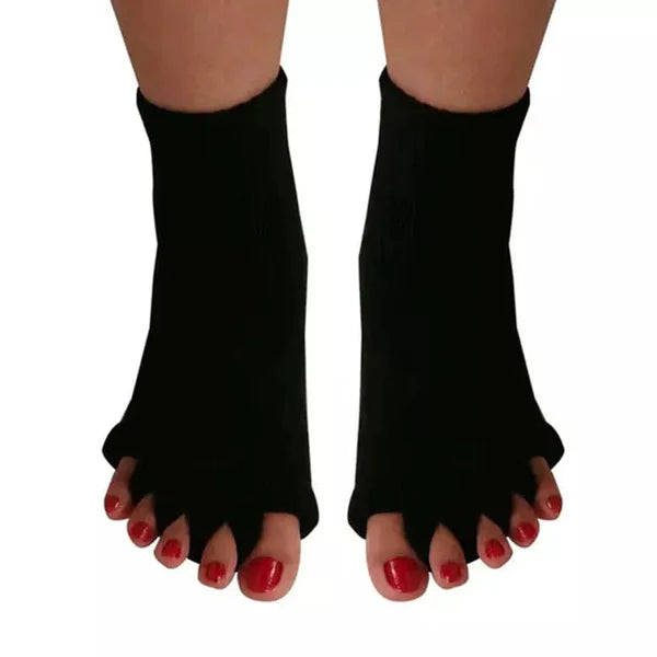 meias ortopédicas, meias separadoras de dedos, meias para joanete, meias para joanetes, meias hallux valgus, meias para dores nos pés