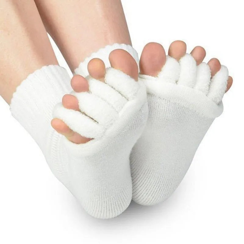 meias ortopédicas, meias separadoras de dedos, meias para joanete, meias para joanetes, meias hallux valgus, meias para dores nos pés