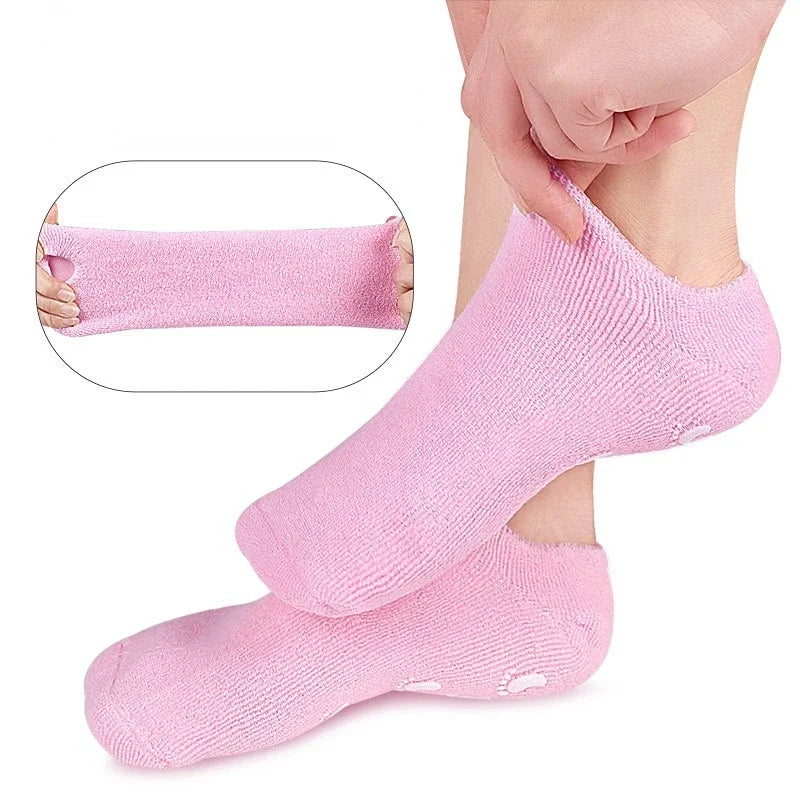 meias hidratantes, meias de silicone, meias para calos, meias borracha, meias hidratação, foot care, footcare, gel care, gelcare, meias foot care, meias gel care