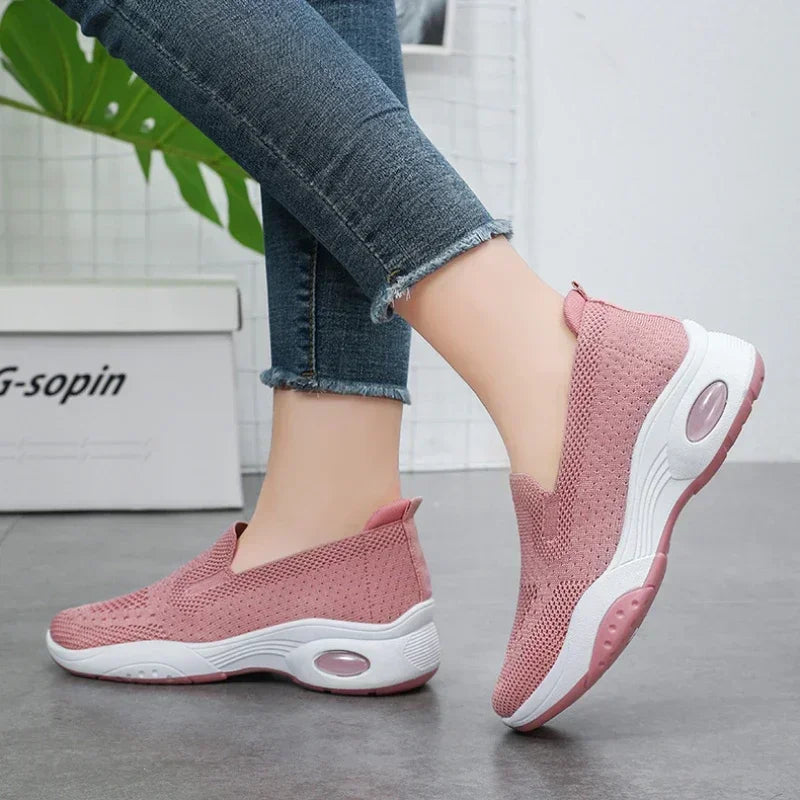 tênis ortopédico, tênis inova bela, tênis feminino confortável, tênis para caminhada, tênis feminino rosa, tênis feminino sem cadarço, tênis feminino macio