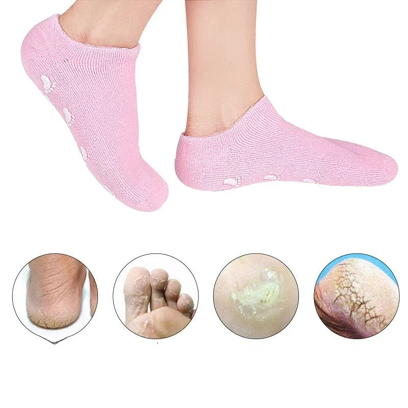 meias hidratantes, meias de silicone, meias para calos, meias borracha, meias hidratação, foot care, footcare, gel care, gelcare, meias foot care, meias gel care