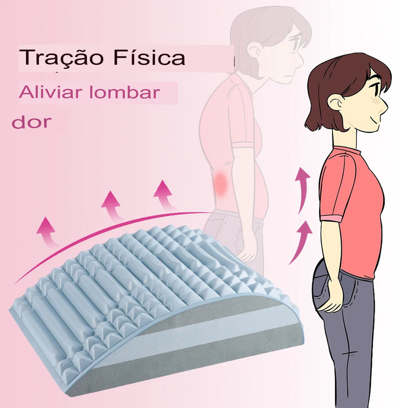 Alongamento, coluna vertebral, exercícios de alongamento, dor nas costas, alívio da dor, postura correta, saúde da coluna, alongador lombar, fisioterapia, técnicas de relaxamento, bem-estar físico, cuidados com a coluna