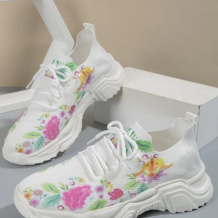 Sneakers Ortopédico Floral